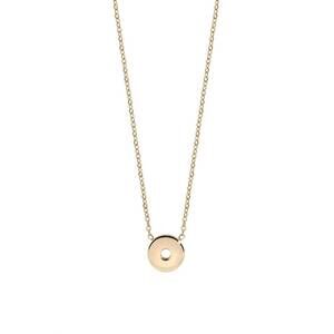 NEW QUDO women's sezze interchangeable necklace in gold